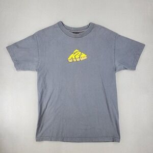 K2 Graphic T-Shirt Mens M Gray Vintage Made in USA Skateboard Snowboard Tee